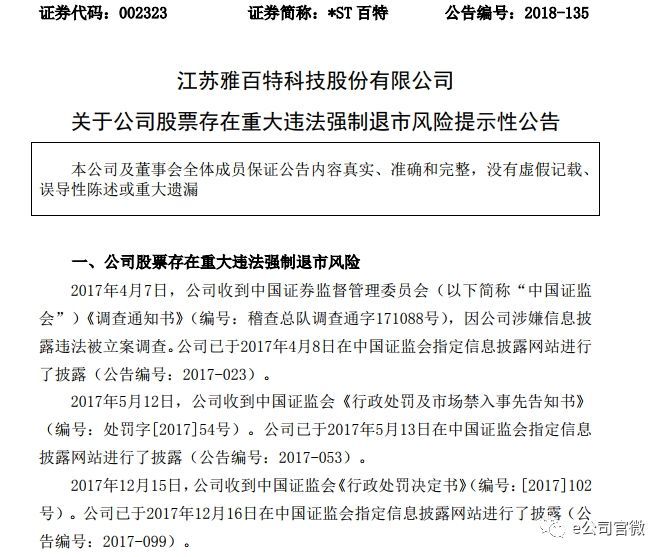 史上最严退市新规全面实施